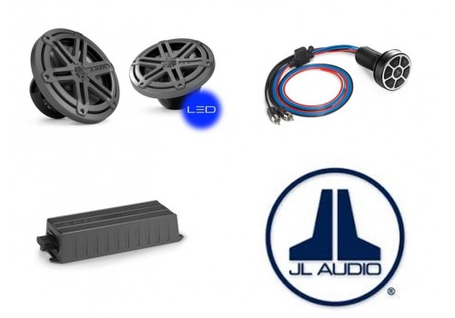 JL Audio marinepakke med LED