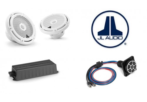 JL Audio marinepakke 1 hvit
